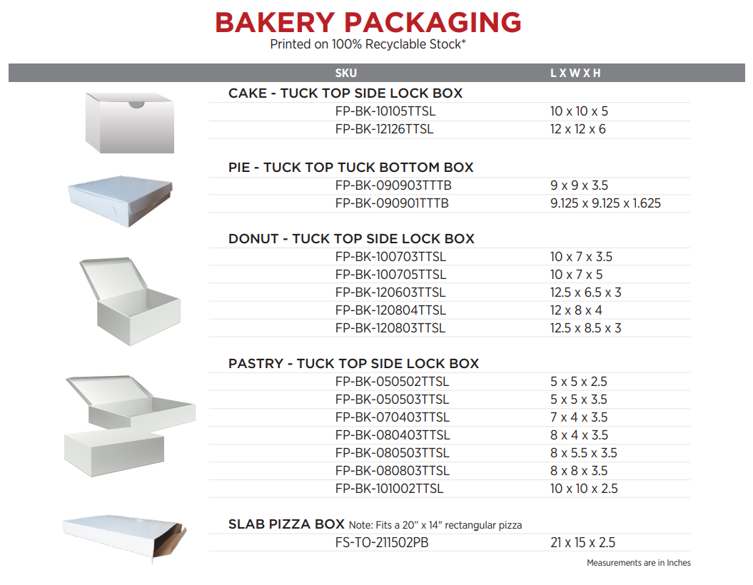 Paper Cake Box 1kg (